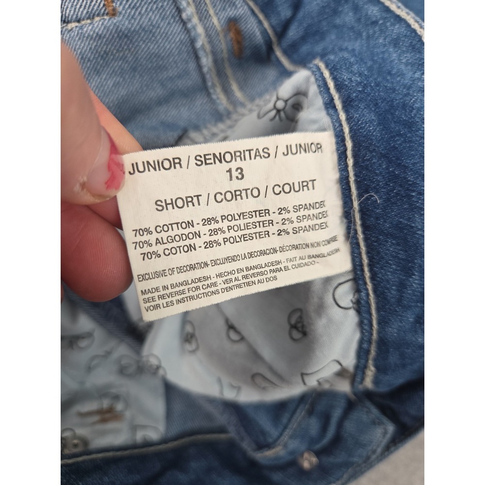 LEI Ashley Lowrise BootCut Jeans Junior 13 Flare Denim Pocket Embroidery Stretch - Picture 8 of 12